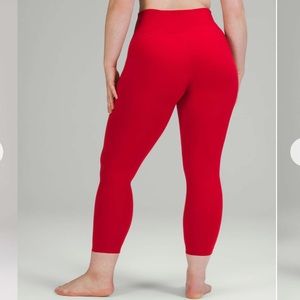 Lululemon Instill Tight Dark Red